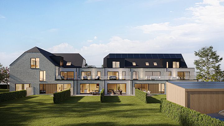 Luxe nieuwbouw appartementen in stijlvol gebouw op 28 are - terras of tuintje op zuiden foto 1