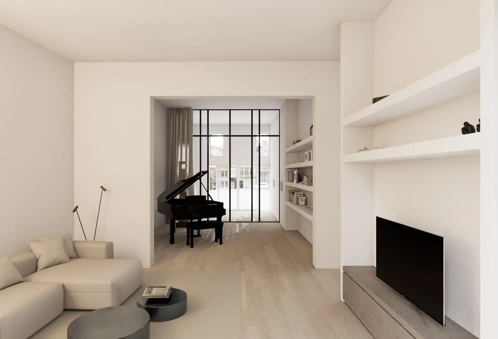 Gelijkvloerse loft met 2 slaapkamers, volledig naar eigen smaak! foto 7