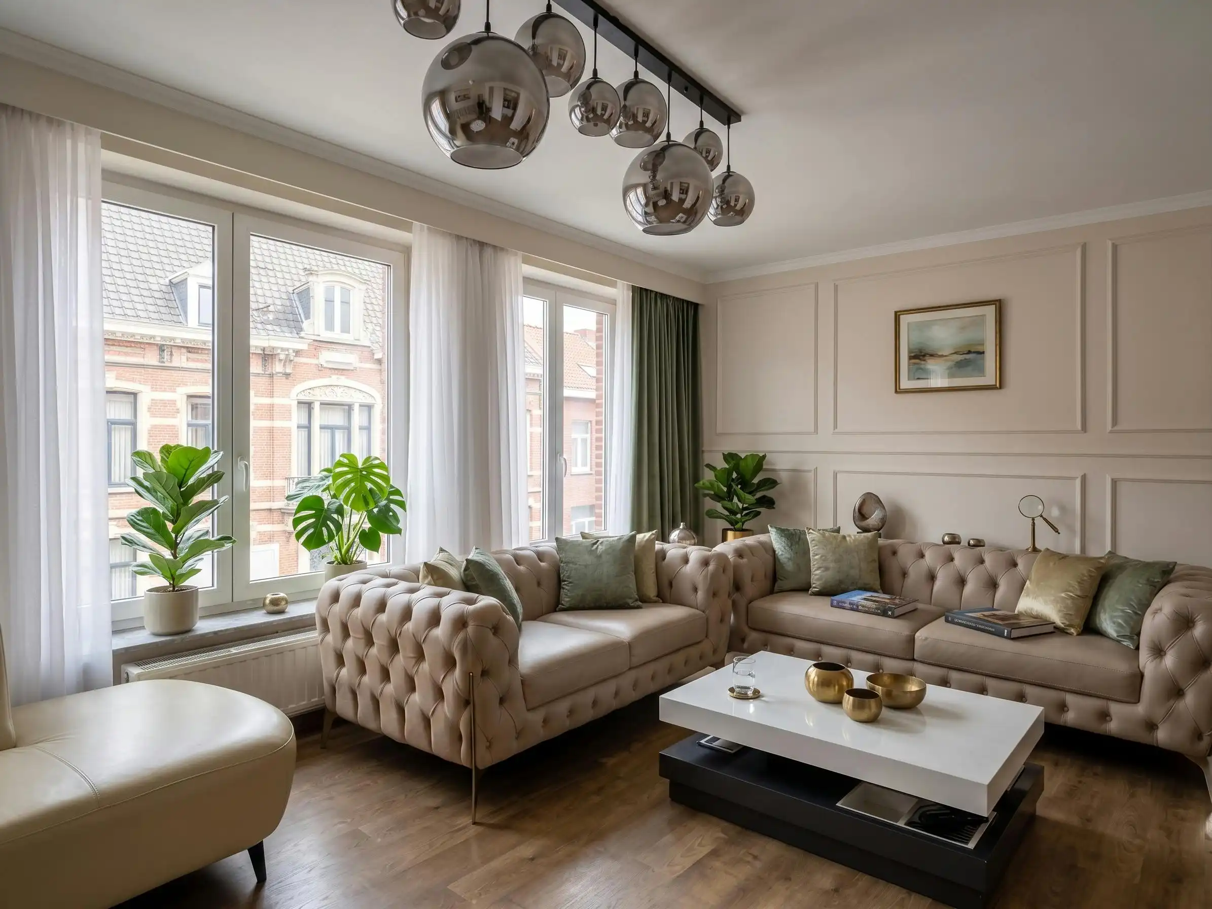 Duplexappartement met 2 slaapkamers en terras in Boom foto 4