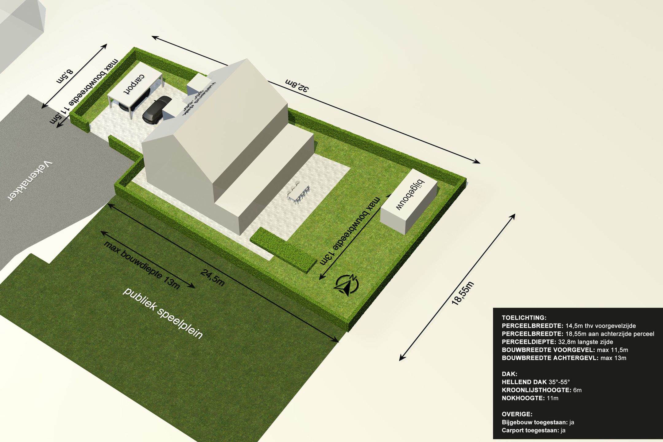 Bouwgrond in Minderhout, Rustige ligging in leuke straat. foto 2