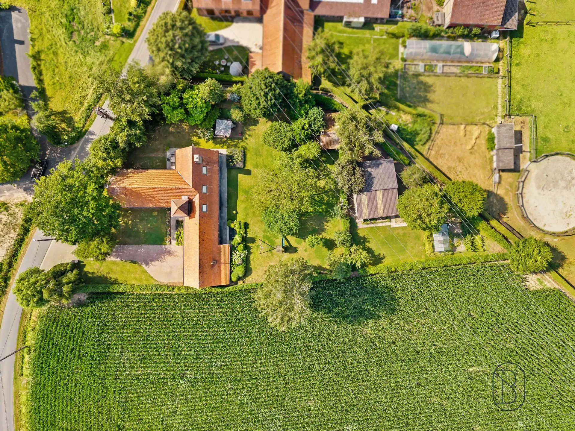 Charmante fermette op een uitzonderlijk perceel van 2.463m² foto 9