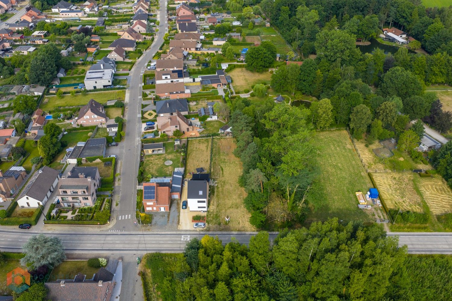 Bouwgrond van 907 m² voor halfopen bebouwing te Putte foto 5