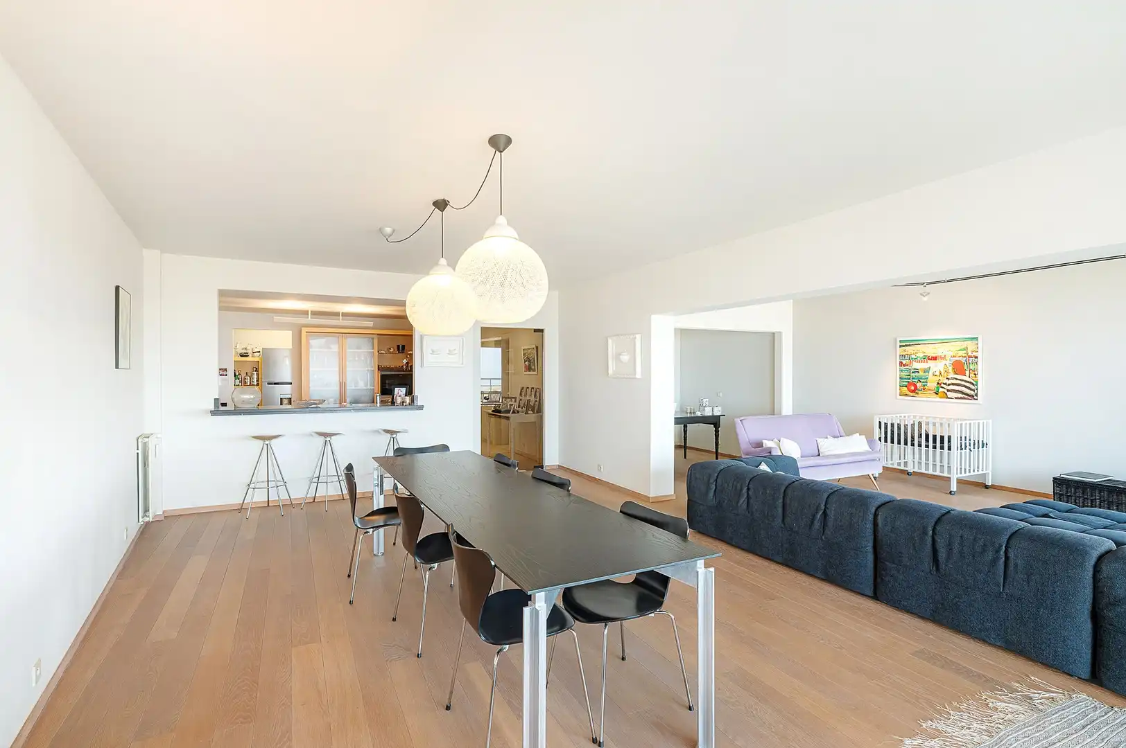 Uitzonderlijk appartement van 206 m2 op de Wandeldijk met 12m gevelbreedte. foto 3