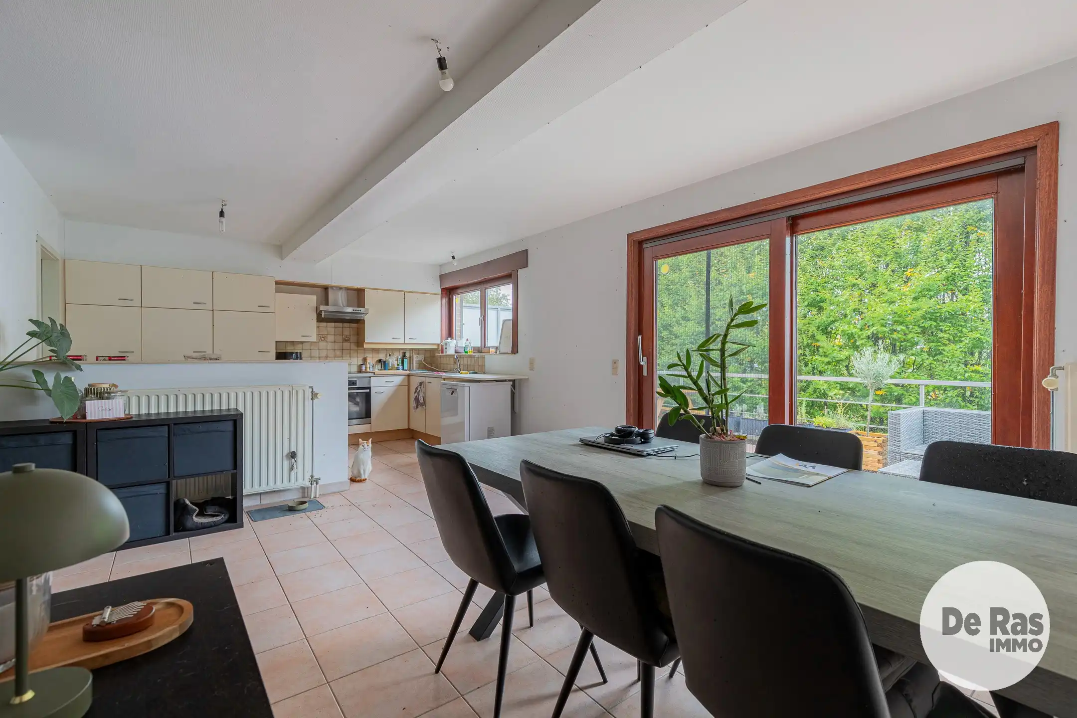 HERZELE-Schitterend 2-kamer App van 118m³ met terras/garage foto 6