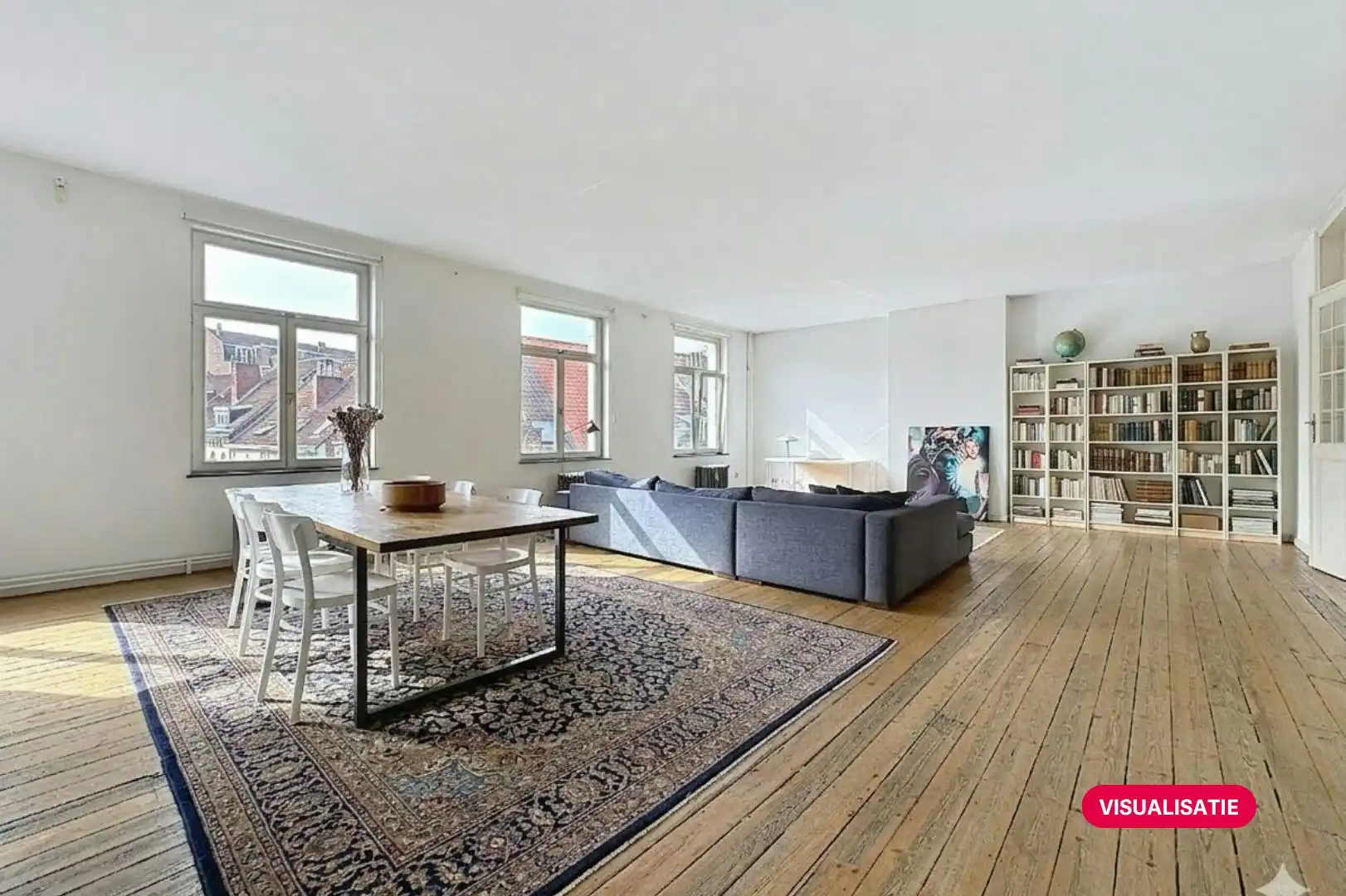 Loft met 1 slaapkamer te Brussel nabij KVS foto 3