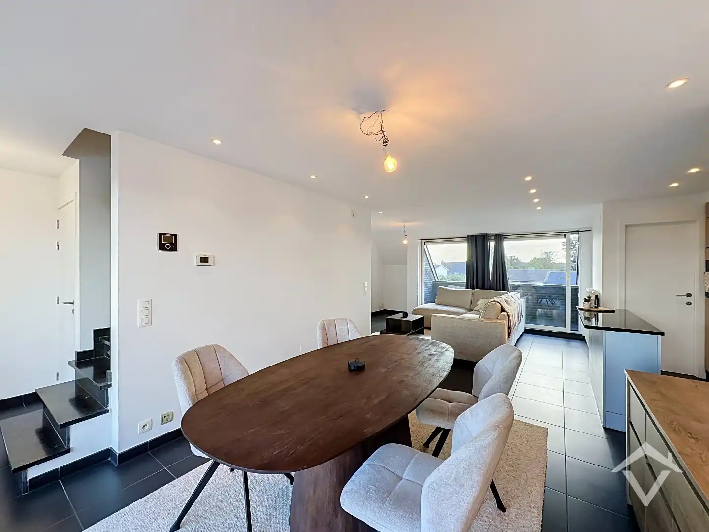 Duplexappartement met 1 slaapkamer te Koekelare (De Mokker)  foto 9