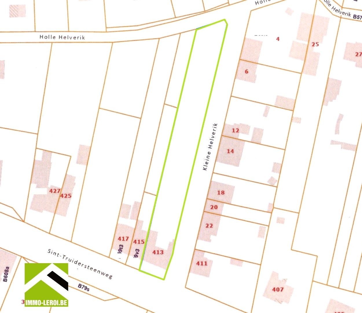 Projectgrond - Woning met diepe tuin, palend aan 3 straten foto 3