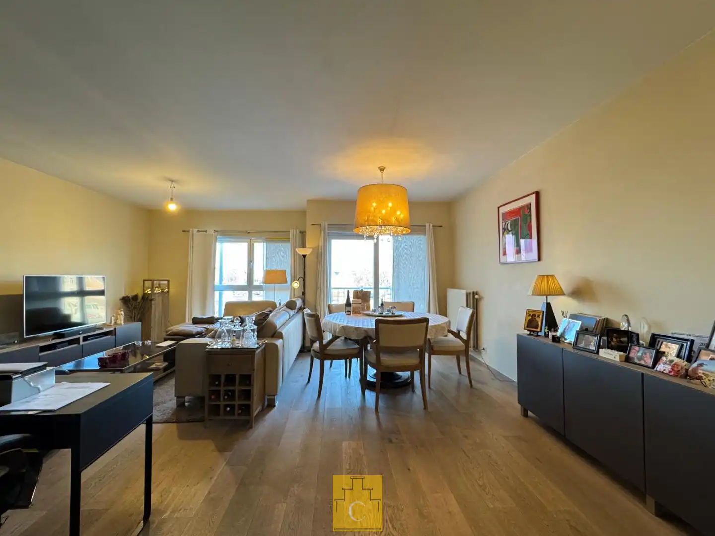 Appartement met zicht op Damse Vaart met terras en autostandplaats foto 4