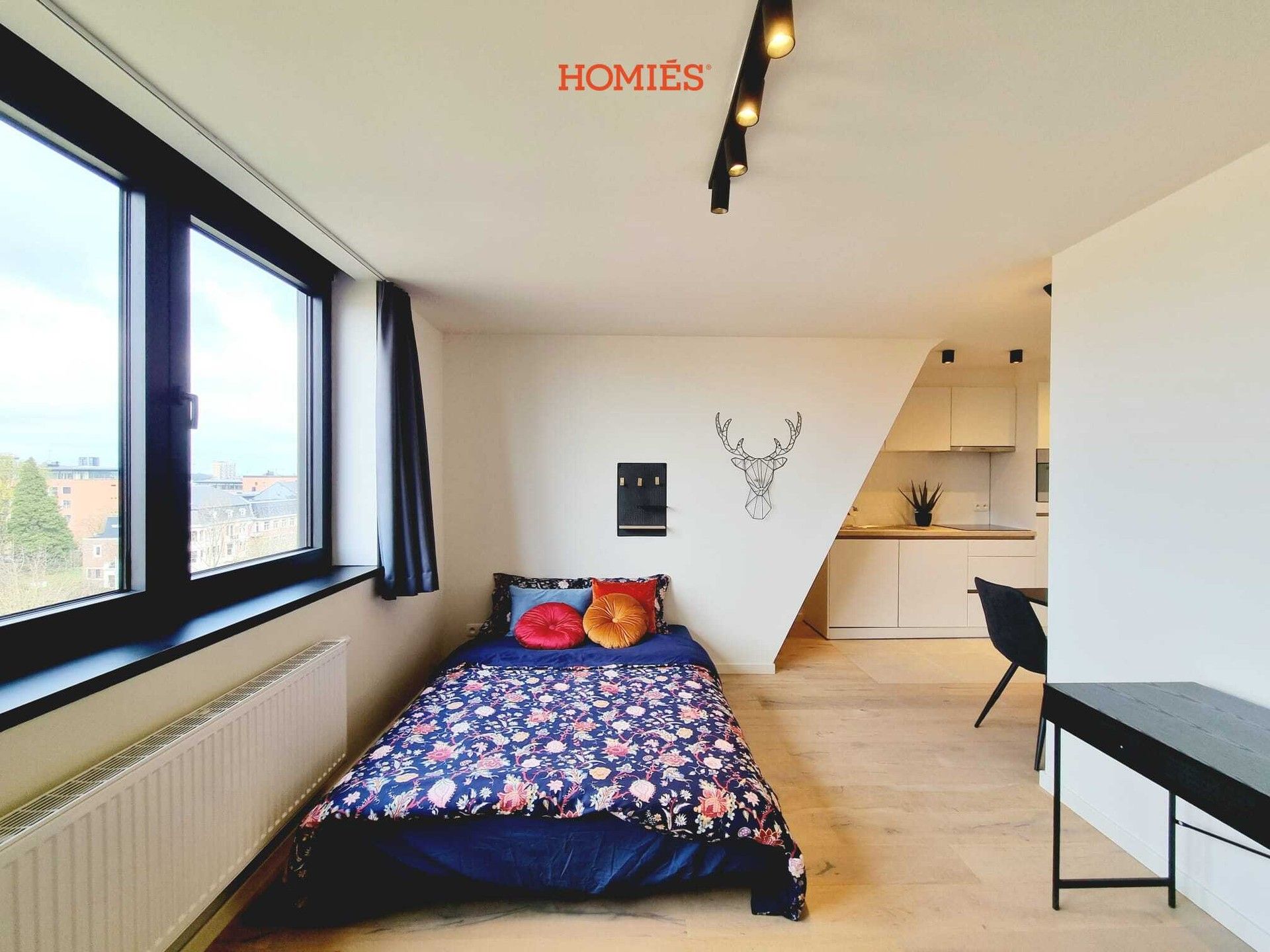 Bemeubelde studio in Leuven foto 5