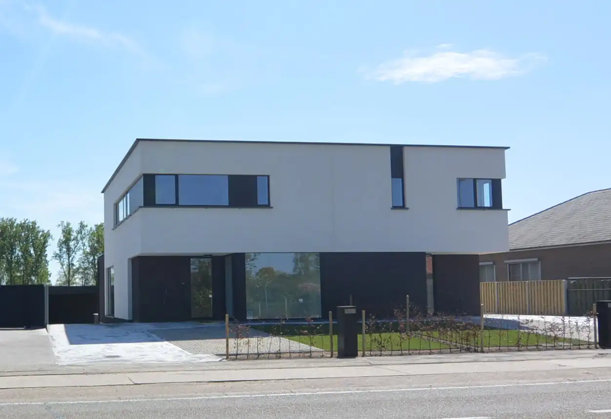 Moderne, energiezuinige, halfvrijstaande woning met carport op 3 a 80 ca. foto 21