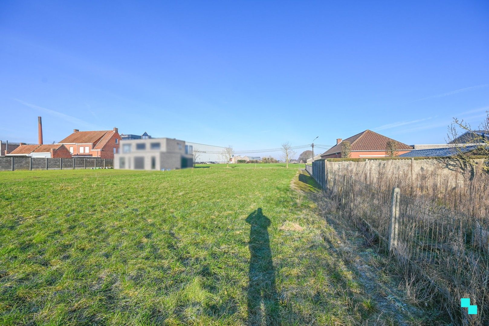 Gunstig gelegen bouwgrond met achtergelegen landbouwgrond van 3305 m² in Wielsbeke foto 3