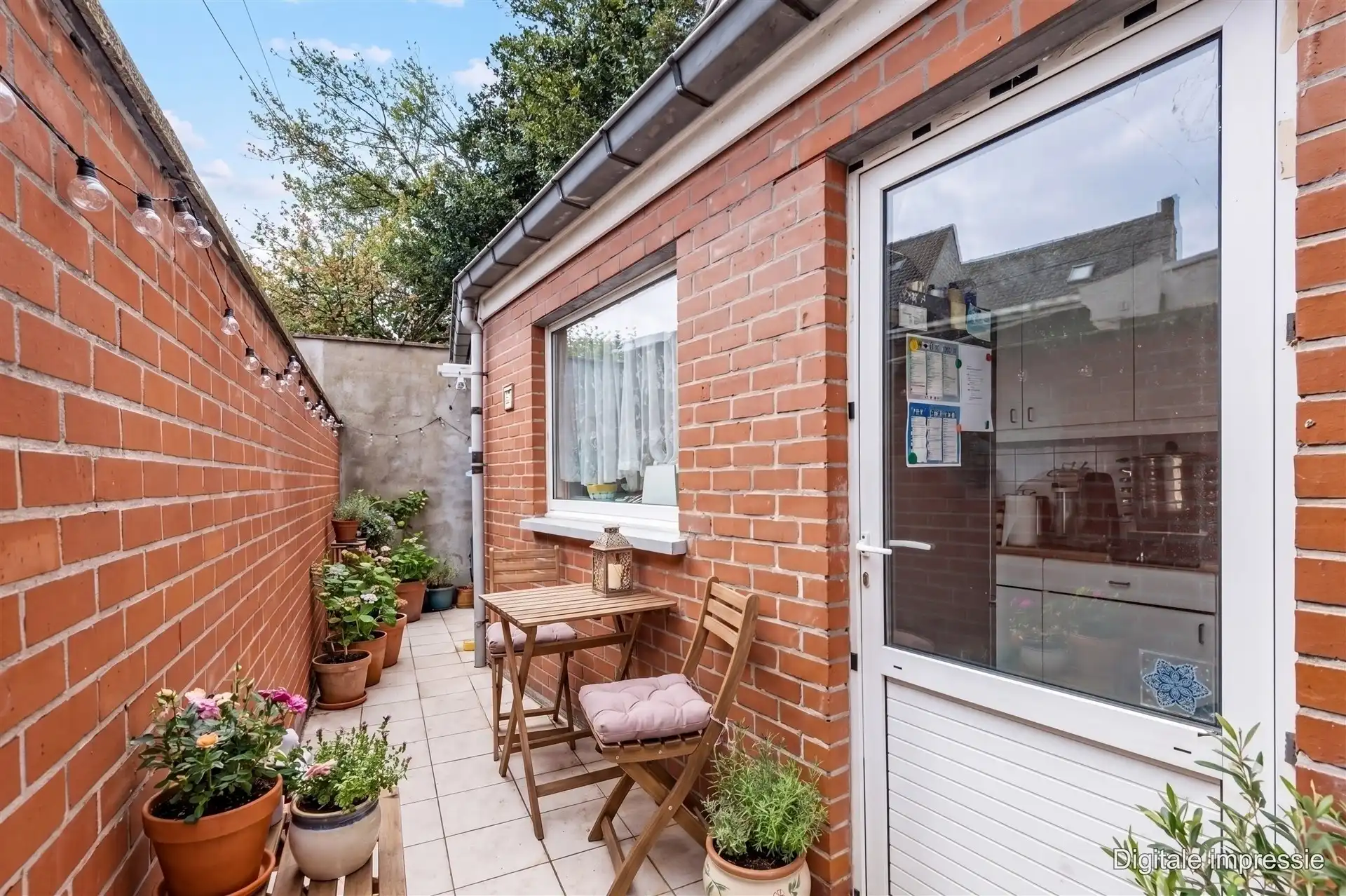 Interessante rijwoning met 2 slaapkamers in centrum Wetteren foto 23