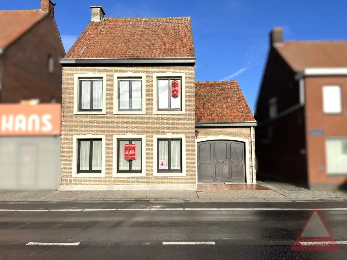 Hoofdfoto van de publicatie: Zonnebeke – Woning met ruime tuin en uitweg achteraan