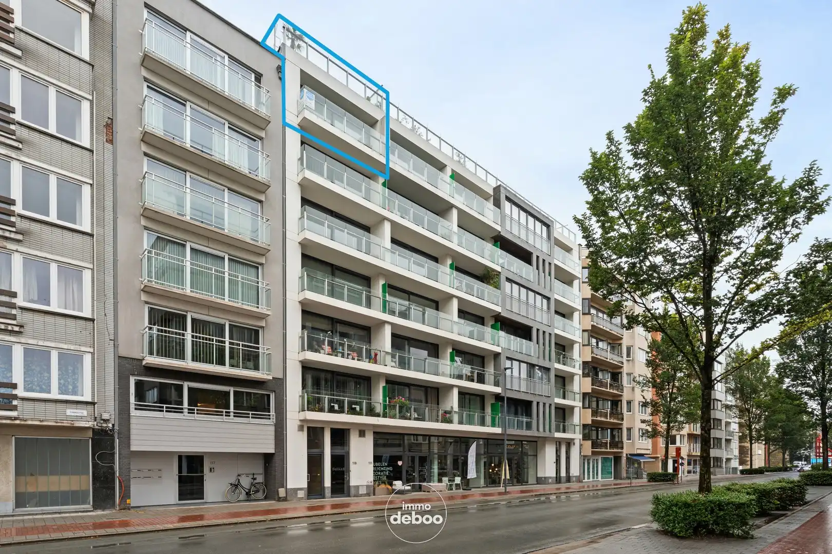 Prachtige penthouse met 4 terrassen in jong gebouw foto 5