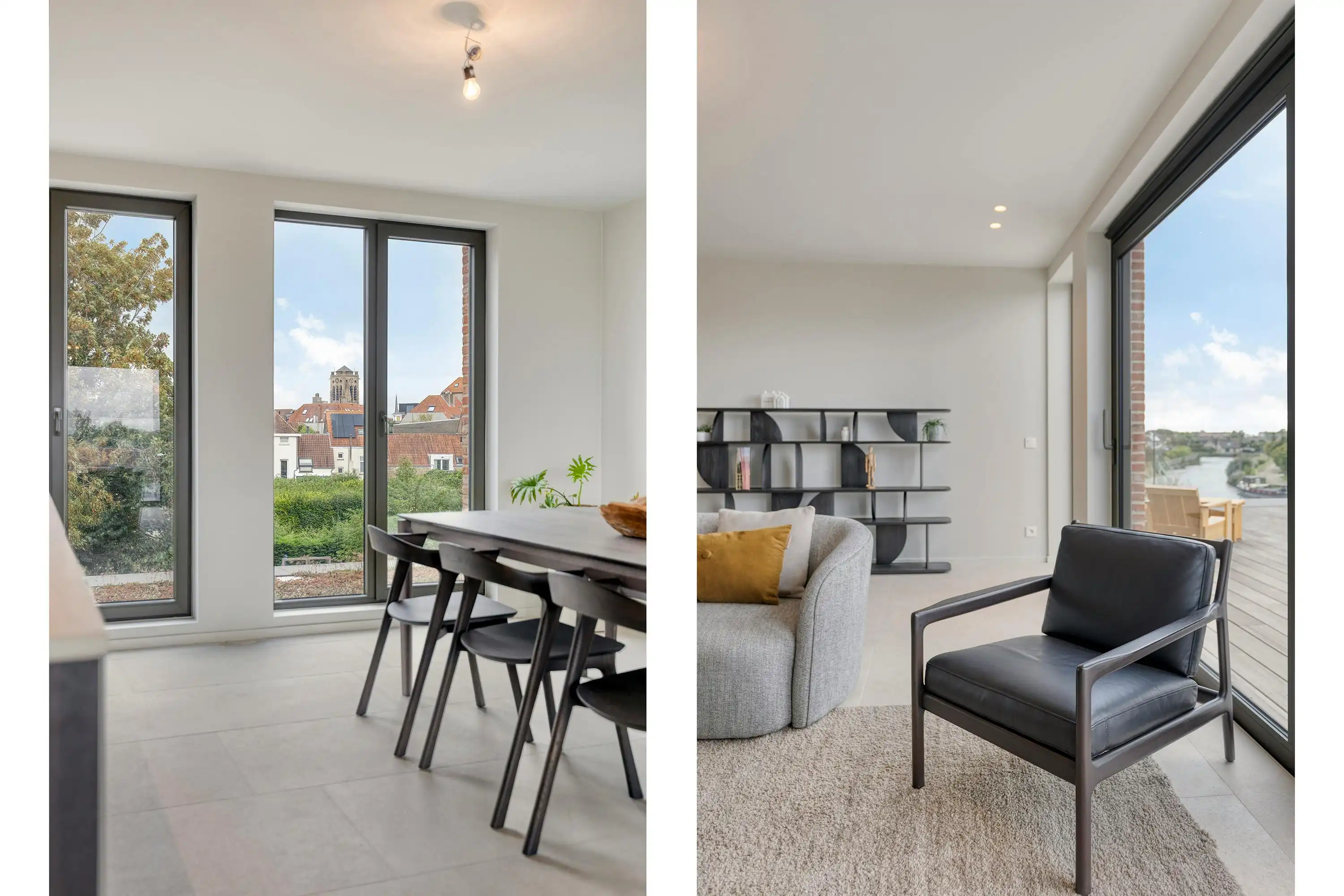 Penthouse te koop aan het water in centrum Veurne foto 6