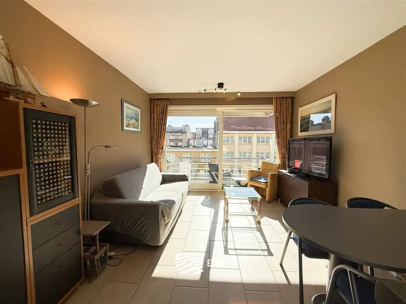 Appartement met 1 slaapkamer en slaaphoek foto 2