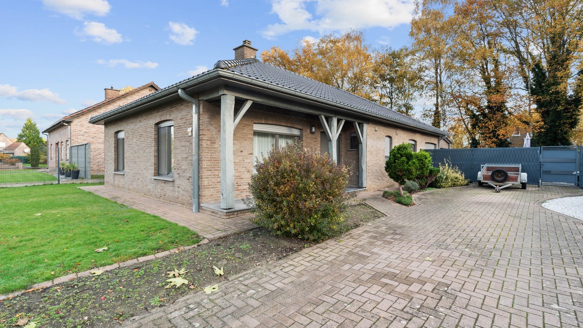 Gelijkvloerse woning met 3 slpkrs te Genk foto 2