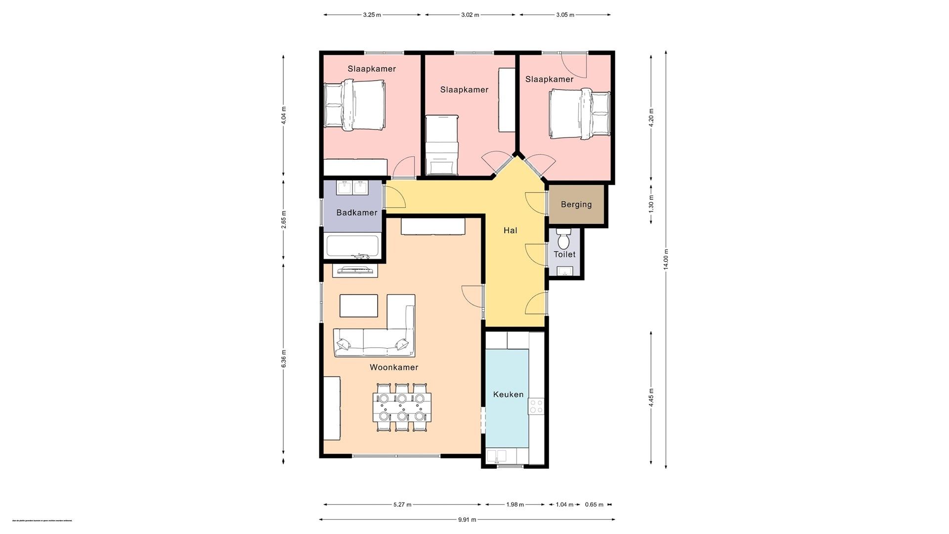 3-slaapkamer appartement met garage en mooi uitzicht foto 16