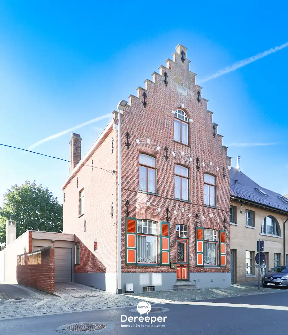 Hoofdfoto van de publicatie: Karaktervolle woning met 3 slaapkamers en prachtige zuidgerichte tuin in hartje Jabbeke