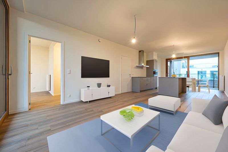 ! LAATSTE KANS AANKOOP 6% BTW ! Instapklaar 2 slaapkamerappartement in residentie DAC'ART Izegem. foto {{pictureIndex}}