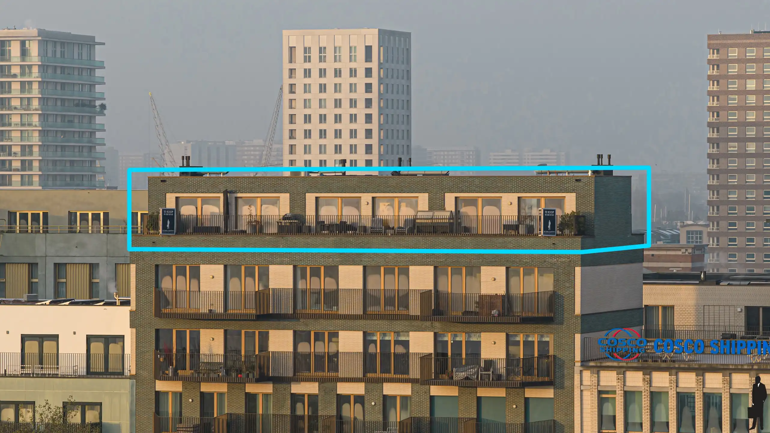 Exclusieve penthouse met waterzicht, luxe afwerking en XXL-terrassen foto {{pictureIndex}}