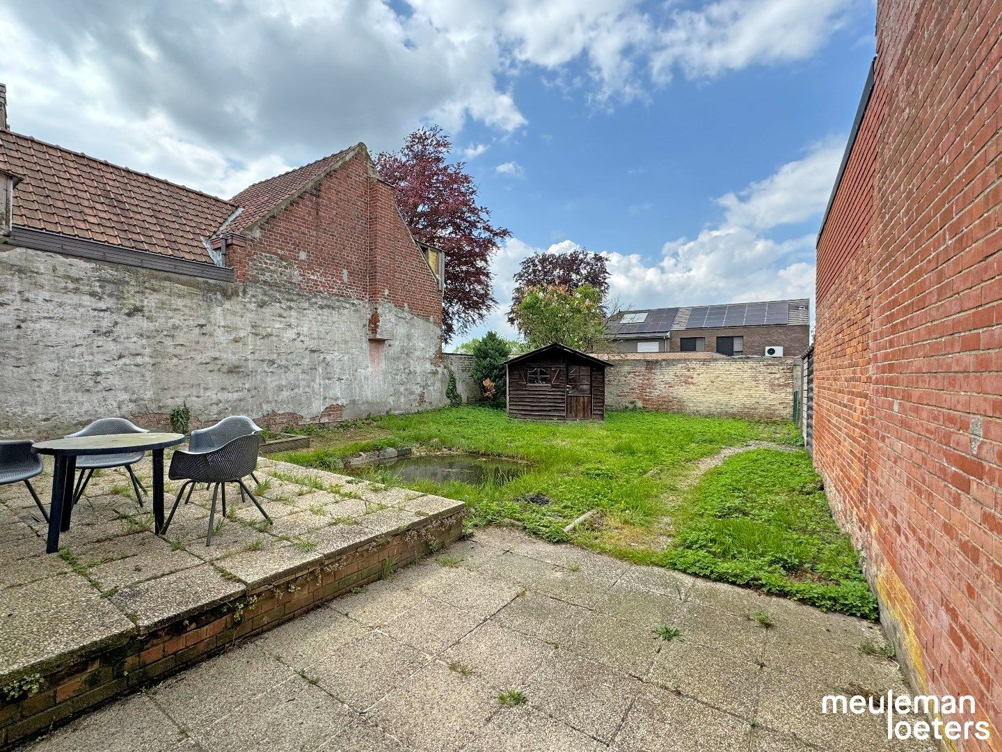 Opbrengsteigendom met tuin in Ruddervoorde centrum foto 11