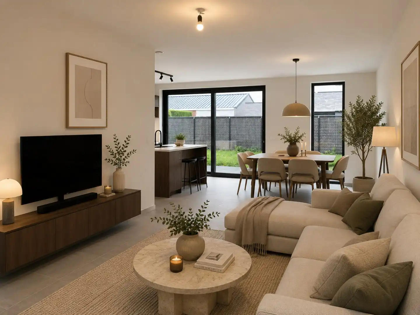 NIEUWBOUWPROJECT MET 2 INSTAPKLARE NIEUWBOUWWONINGEN MET 3 SLPKS | TUIN EN CARPORT foto 20
