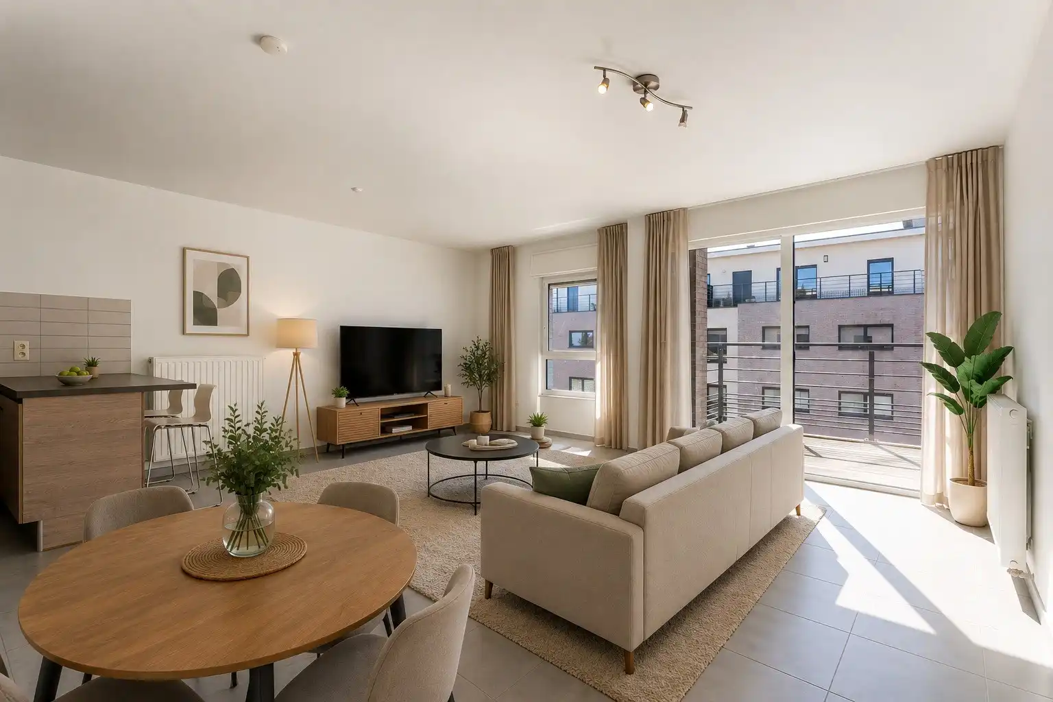 Instapklaar appartement met 2 slpk en parking te Halle foto {{pictureIndex}}