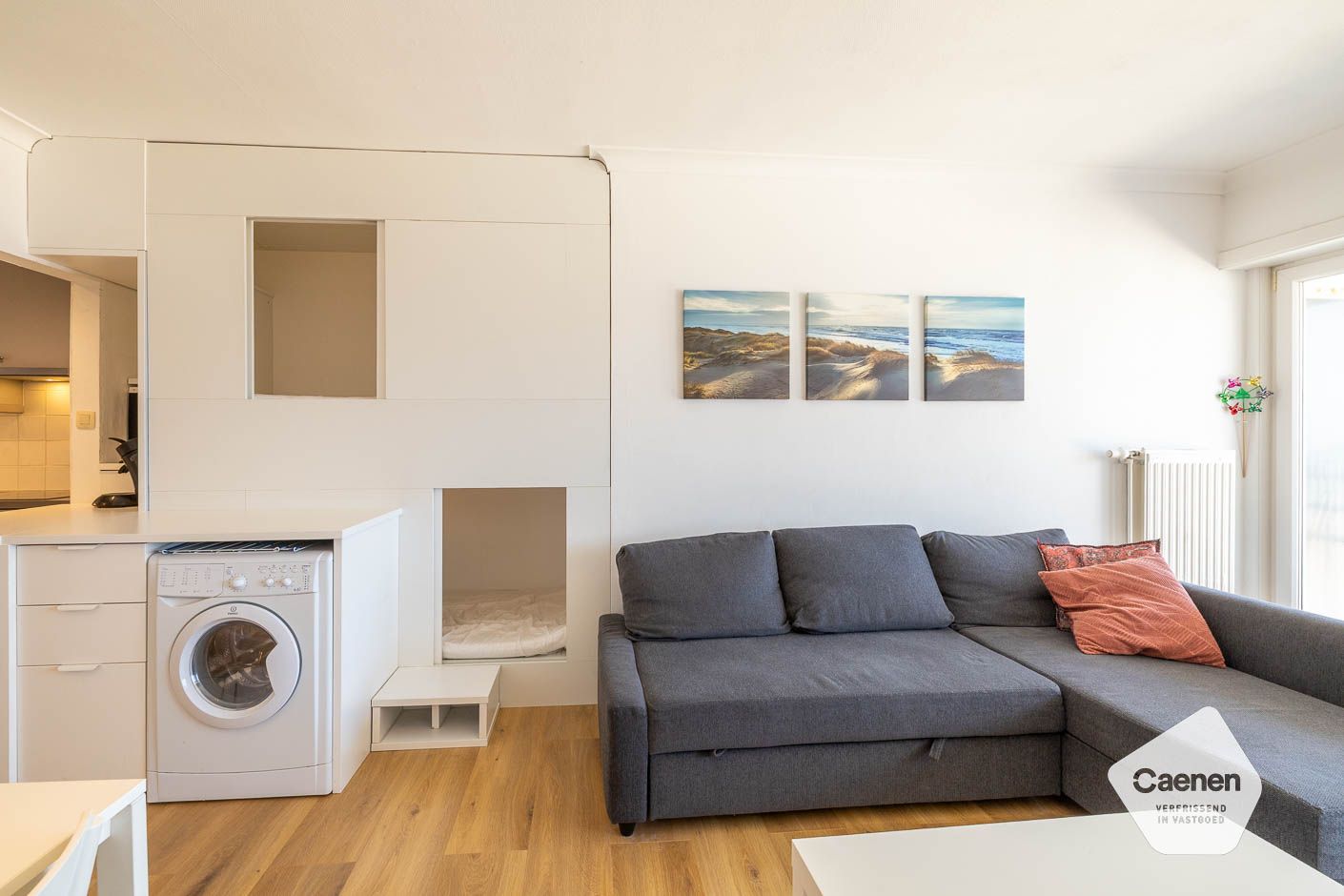 Instapklare studio Westende – met prachtig zeezicht! foto 8