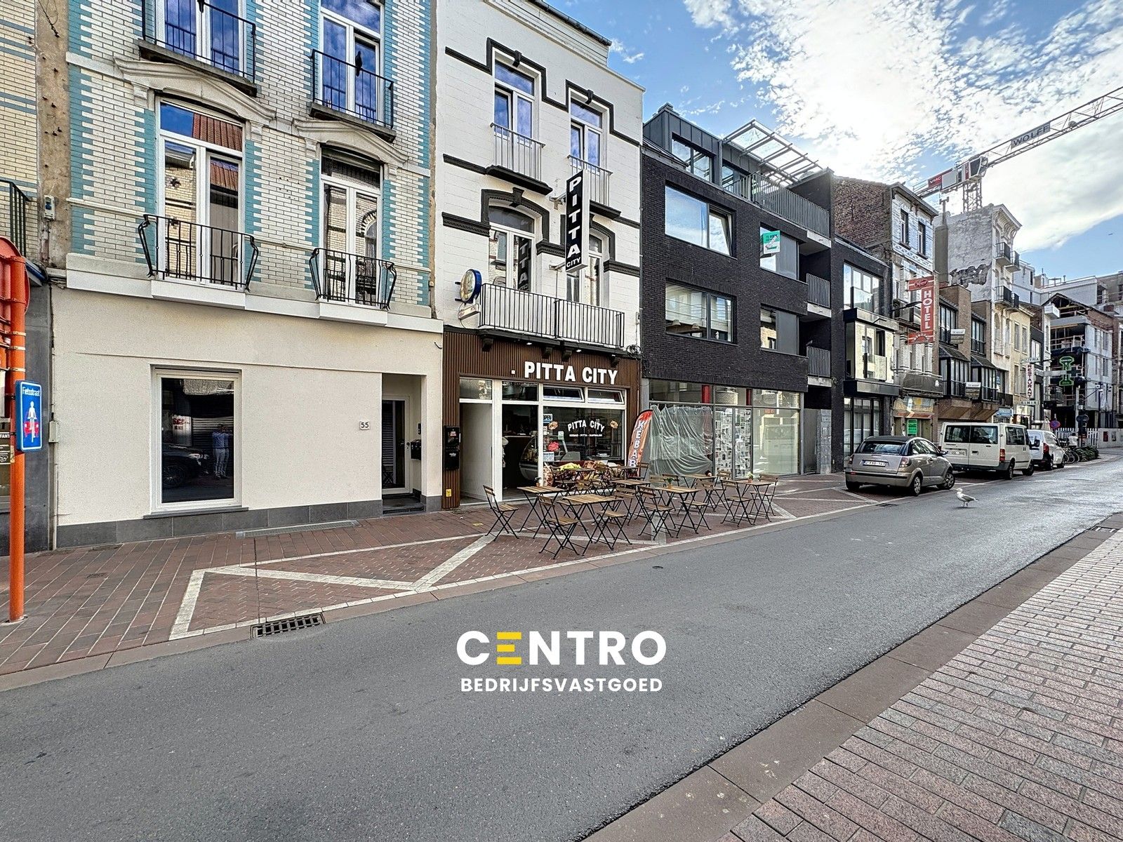 Handelspand te Blankenberge met 20 zitplaatsen binnen! foto {{pictureIndex}}