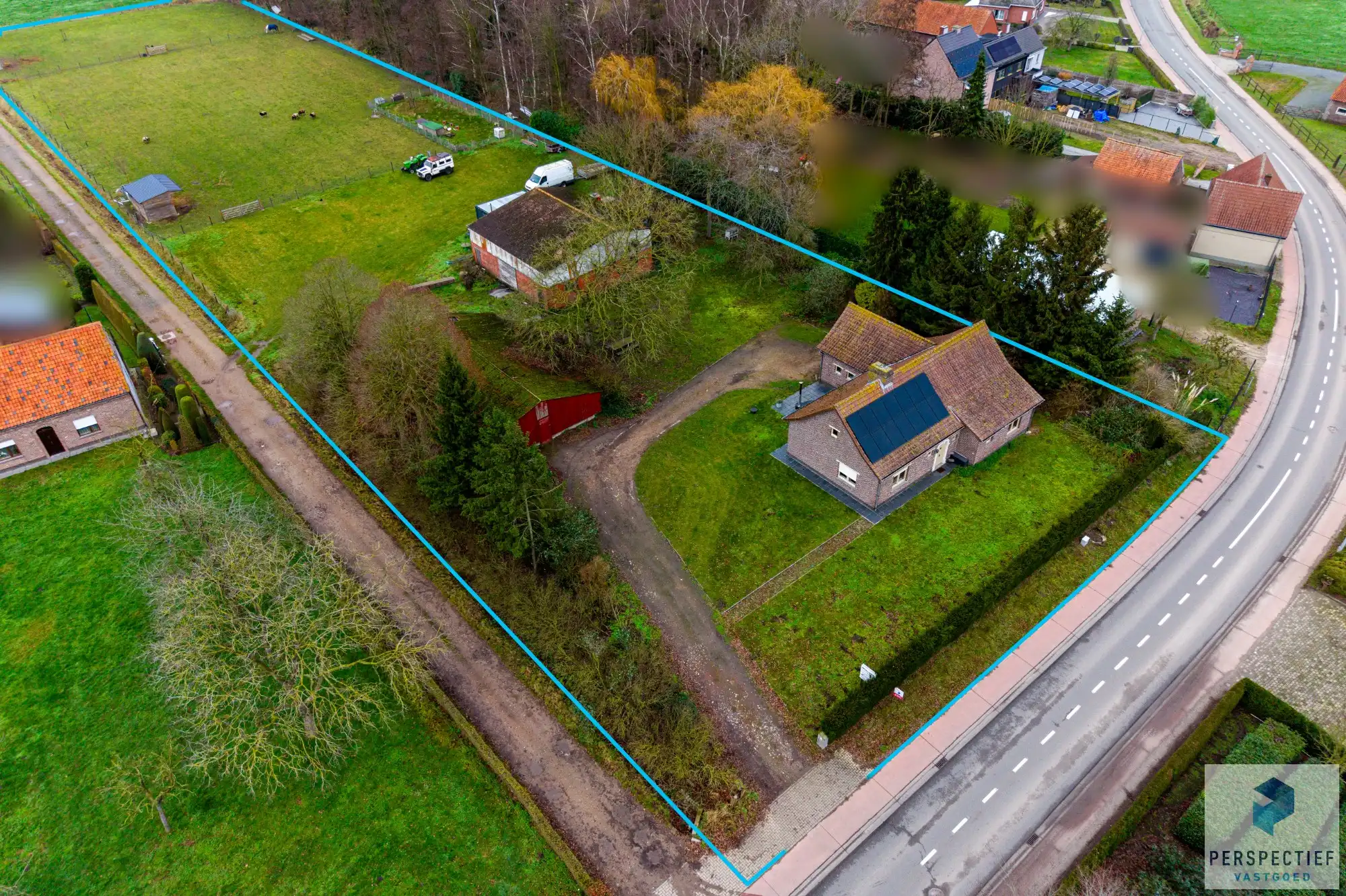 Landelijke woning met een magazijn, schuur en weide op 10&nbsp;224m² foto 3