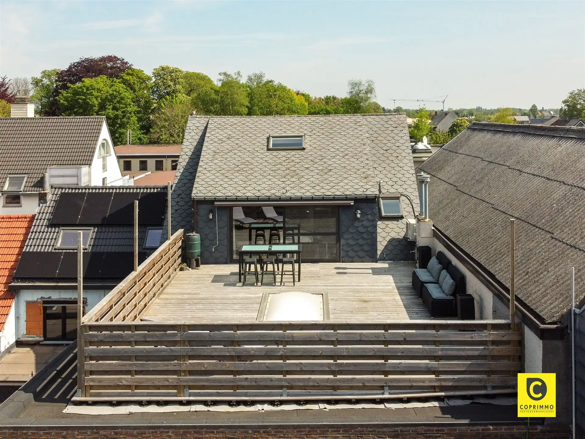 Duplex-appartement met zeer ruim terras en 2 slpk. foto 15