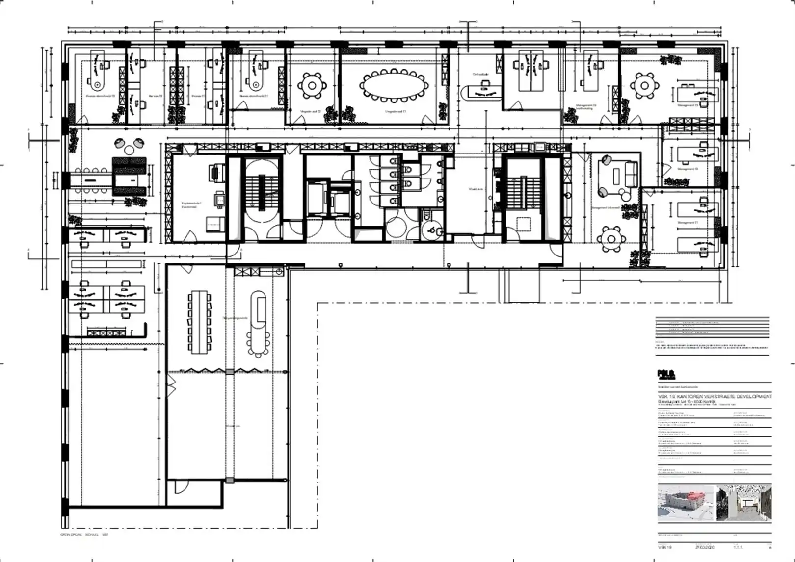 Prestigieus kantoorgebouw - oppervlaktes van 338m² tot 5760m² foto 24