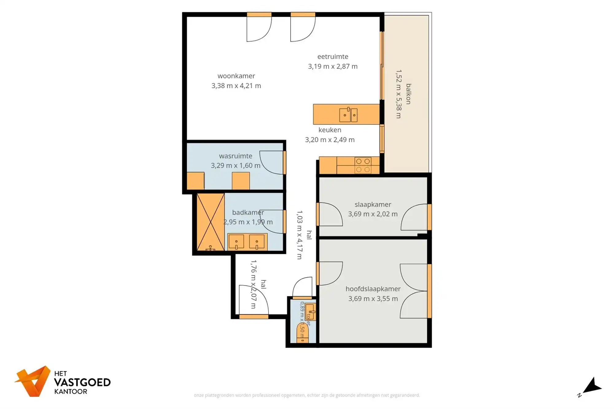 RECENT APPARTEMENT (87M²) MET 2 SLAAPKAMERS, TERRAS, GARAGE MET APARTE BERGING EN CARPORT TE HULSHOUT foto 33
