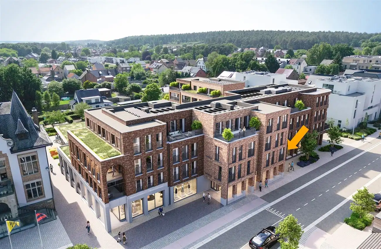 Tweeslaapkamer appartement met overdekt zuid-west terras foto 4