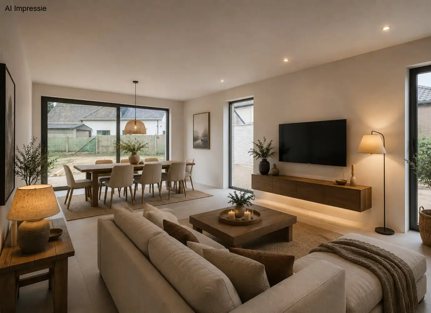 Twee halfopen nieuwbouwwoningen met elk drie slaapkamers in Gellik - Beschikbaar vanaf september 2026! foto 5