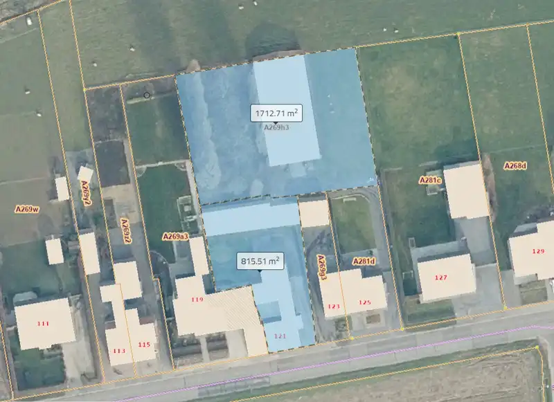 Te slopen LANDELIJK gelegen woning op een perceel van 815 m² in WIELSBEKE foto 3