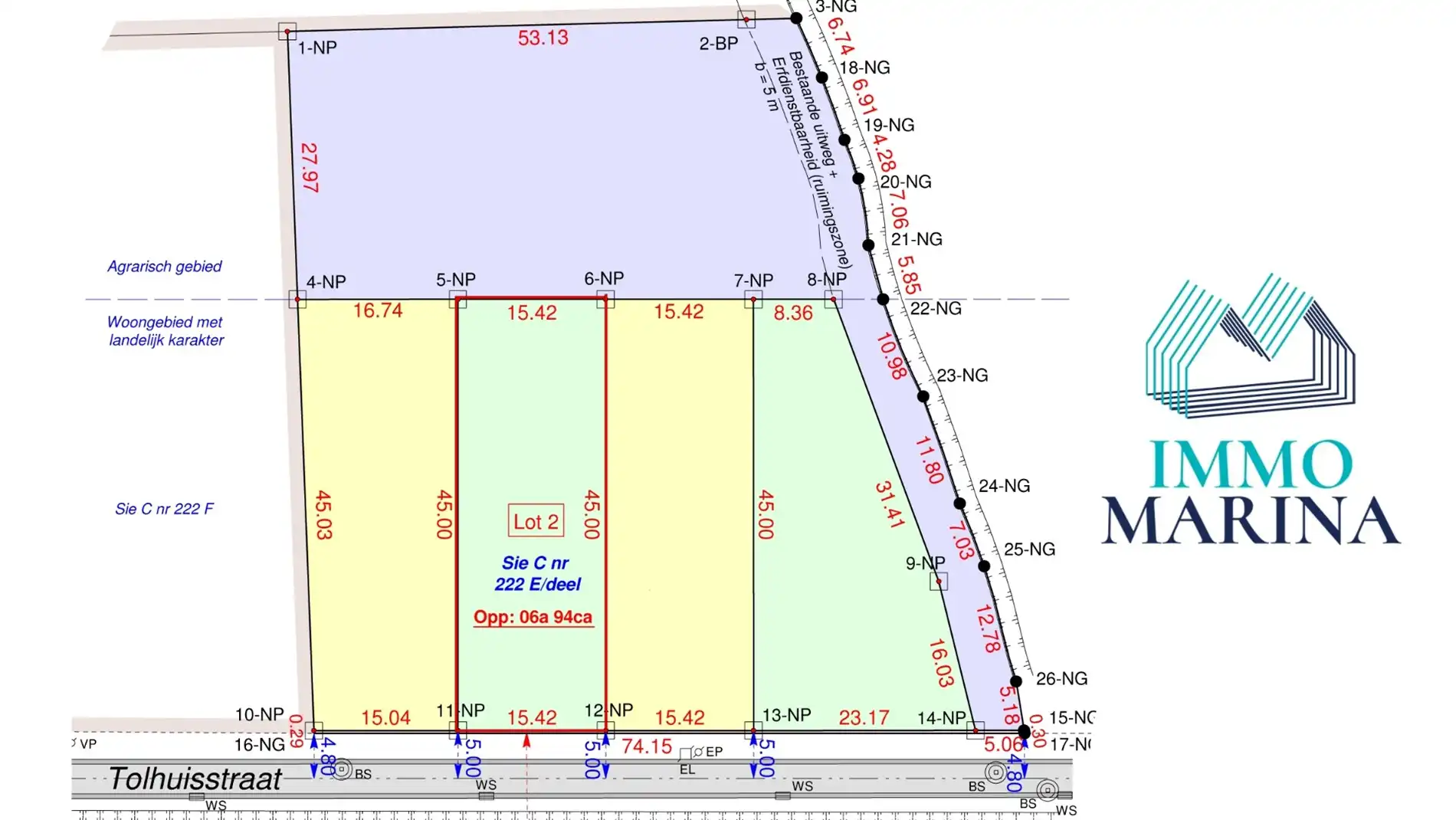 Rustig perceel open bebouwing 6a 94ca m² Betekom foto {{pictureIndex}}