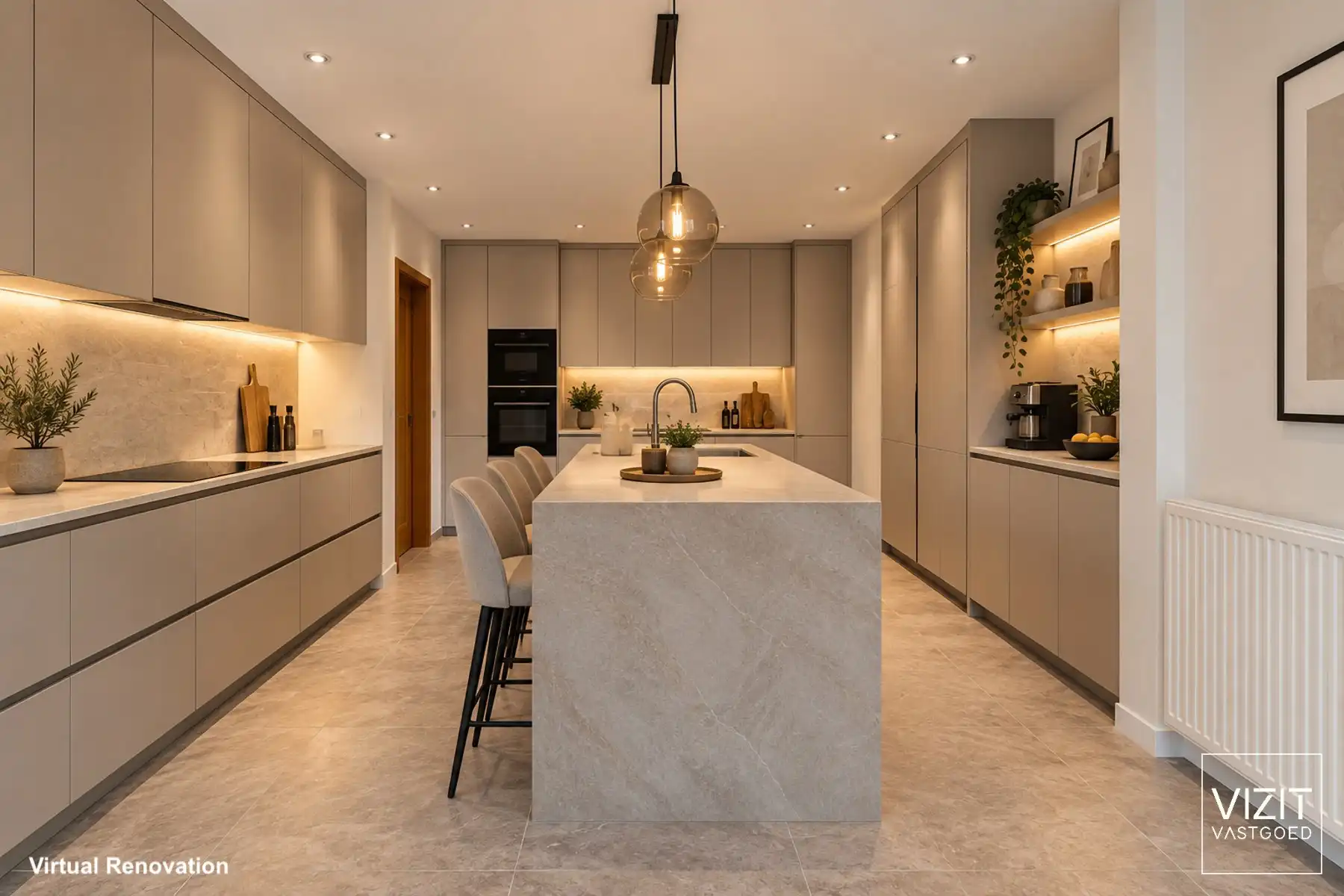 Halfopen woning met tuin en garage foto 9