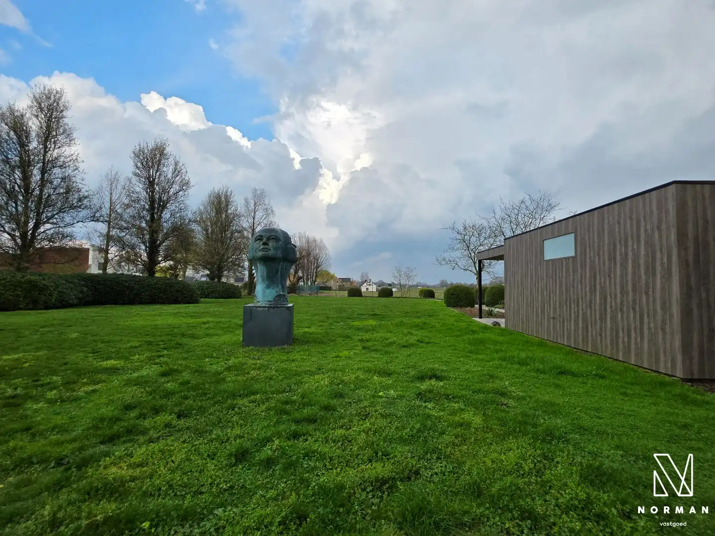 Prachtig domein met luxueuze instapklare villa, grote tuin en landbouwgrond in Hulste foto 7