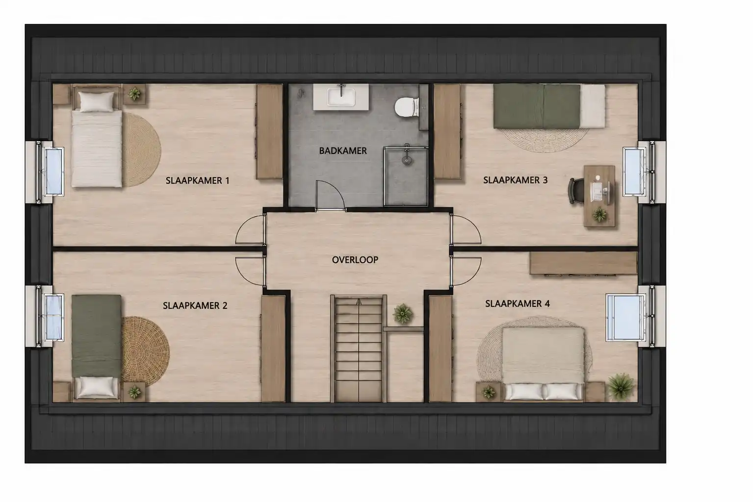 Alleenstaande woning met loods te Zerkegem  foto 24