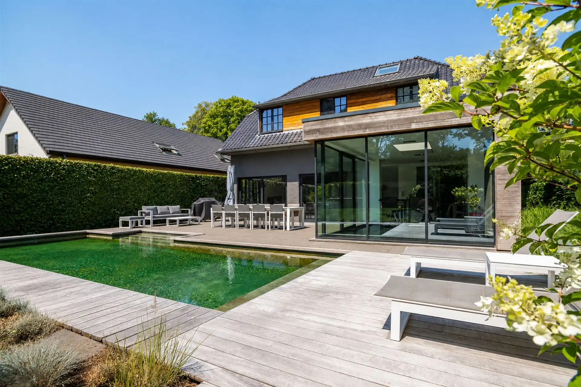 Exclusieve villa met verwarmde zwemvijver in Schilde-Bergen foto 7