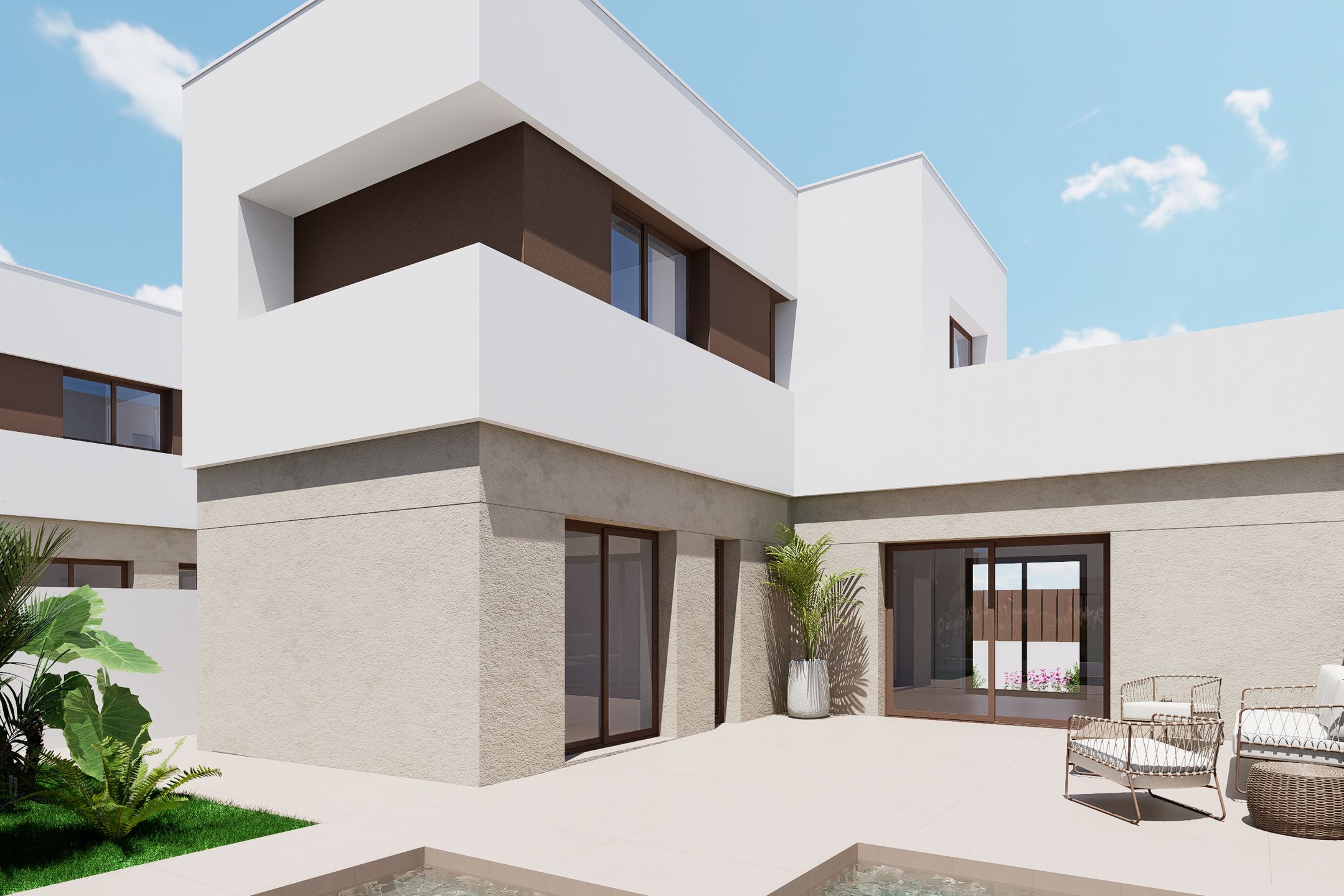 SPANJE - Villa's 3 slaapkamers 400meter tot strand. foto {{pictureIndex}}