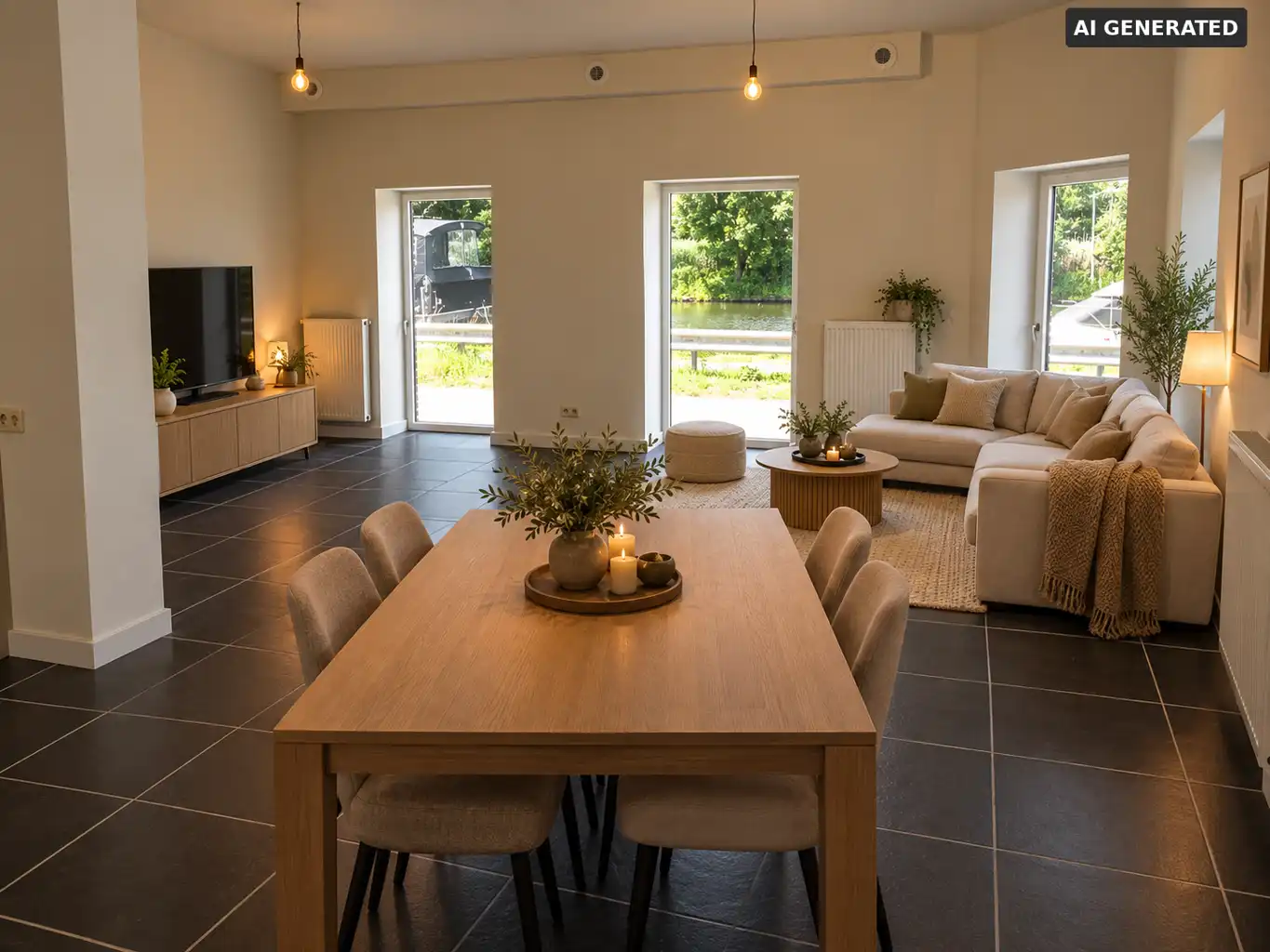 Zeer rustig gelegen ruime woning te huur foto 4