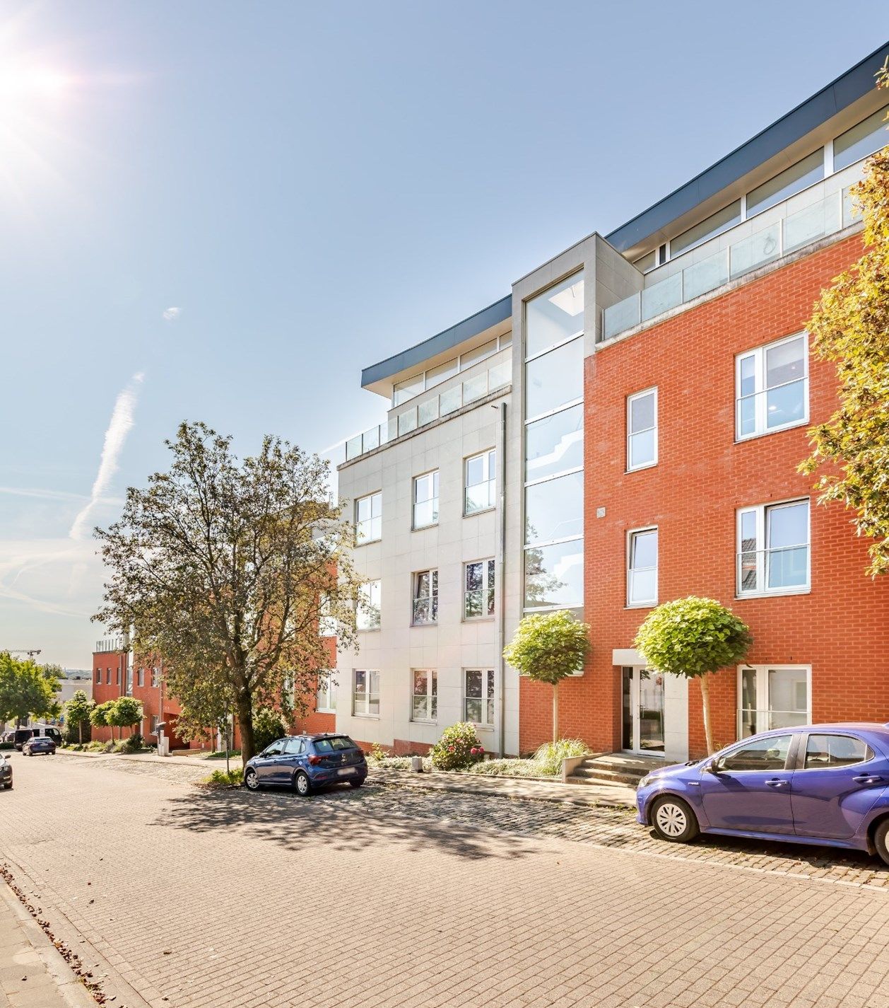 Licht hoekappartement met groot terras en uitzicht over Leuven foto 10