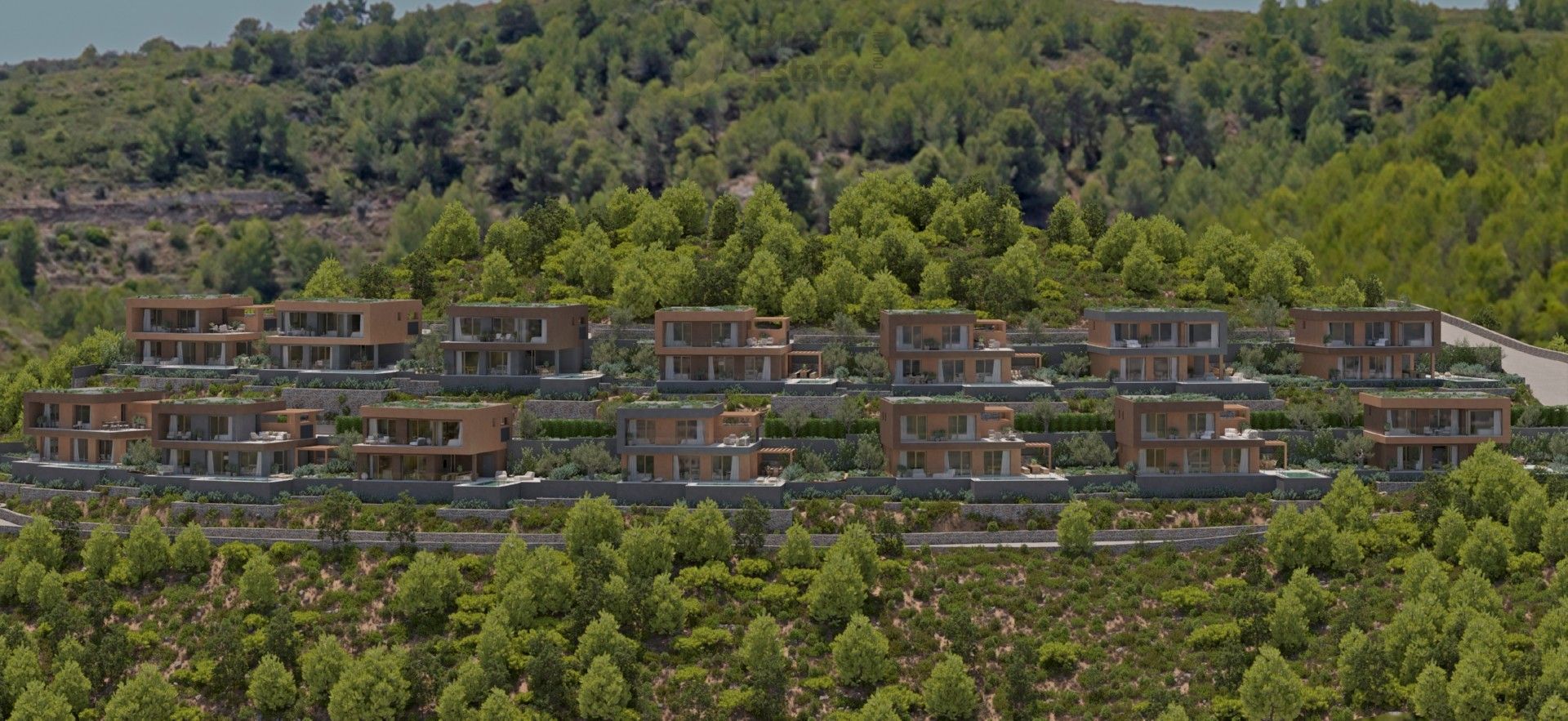 Moderne villa's geïntegreerd in de prachtige natuur van Lliber, Costa Blanca foto 11