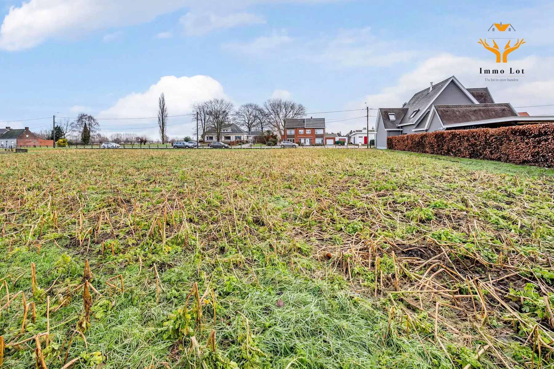 Ruime bouwgrond (770m²) voor open bebouwing in Overmere foto 5