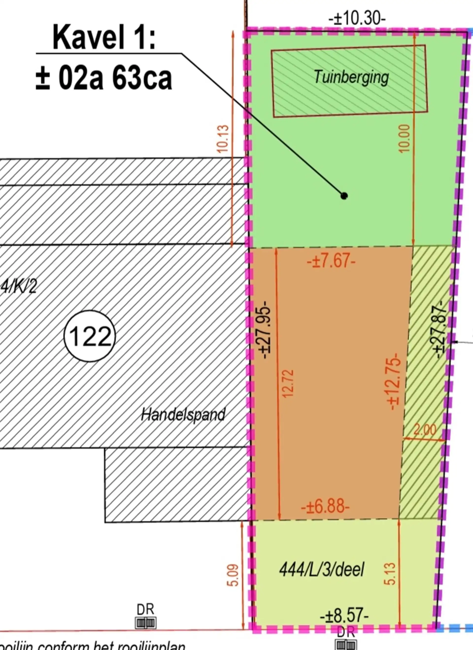 Centraal gelegen bouwgrond voor HOB! foto {{pictureIndex}}