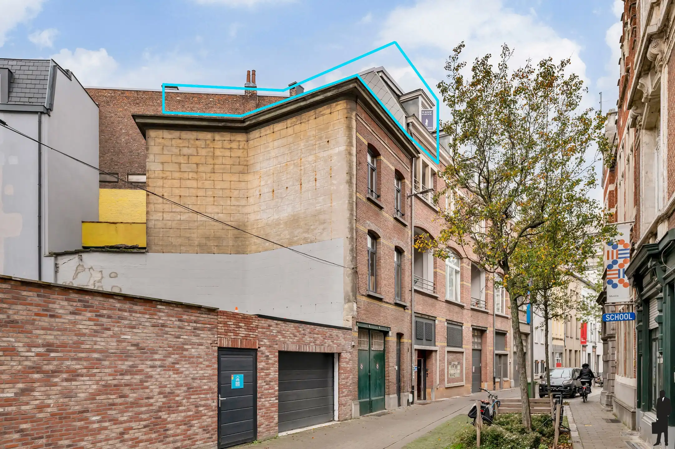 Lichtrijk appartement met terras in het centrum van Antwerpen foto 11