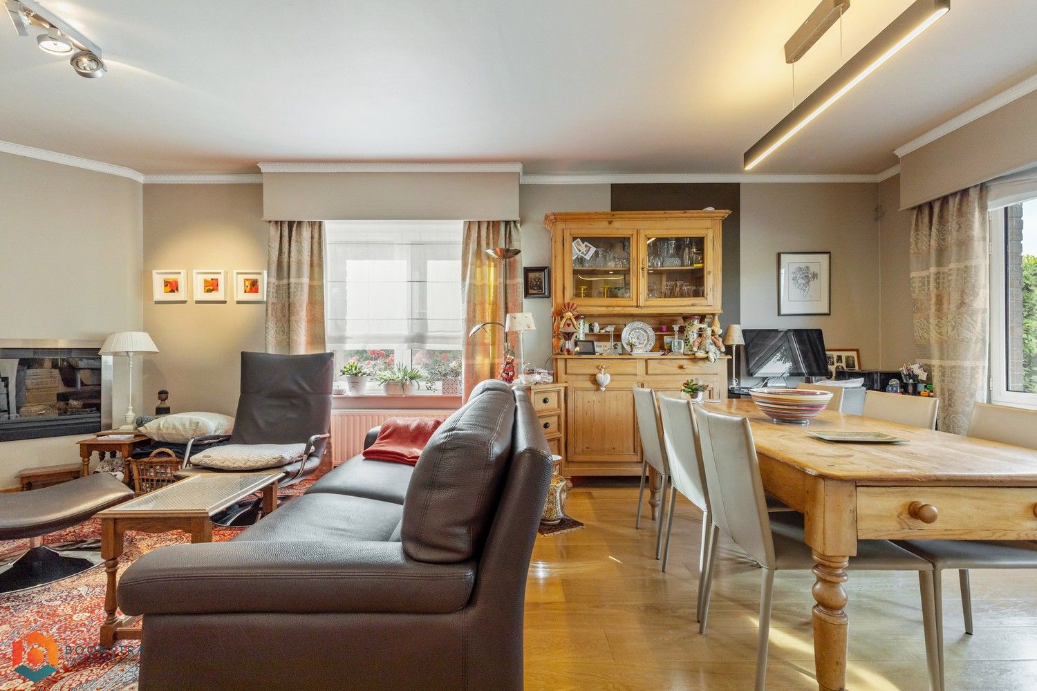 Gelijkvloers appartement met 2 slpkrs, terras en garage in Mijlstraat foto 3